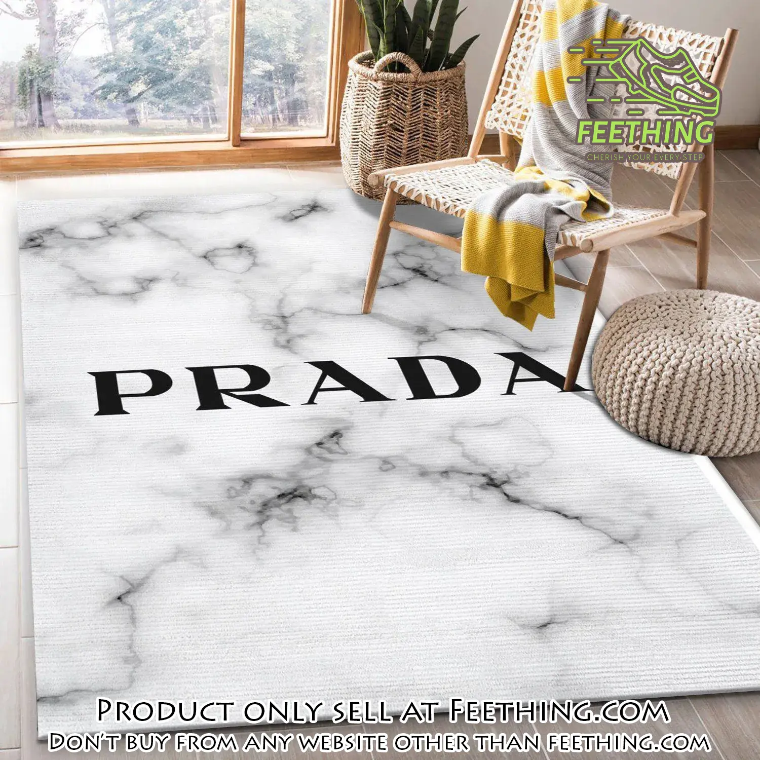 Prada area rug bedroom rug christmas gift us decor ft4458294